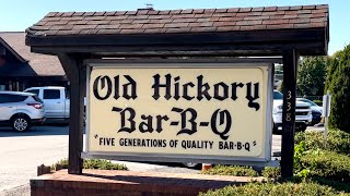 OLD HICKORY BARBQ wspecial guest NATE MORRIS  Owensboro Kentucky  Restaurant Review [upl. by Drwde693]