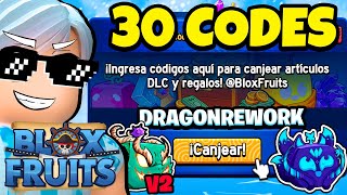 🤑 30 CÓDIGOS DE BLOX FRUITS CODES ROBLOX ABRIL 2024 [upl. by Haym]