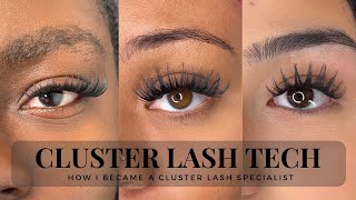 HOW I BECAME A CLUSTER LASH TECH  HOW MUCH I MAKE OFFERING CLUSTER LASHES  Lash Tech Tips [upl. by Harrow]