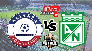 Alianza FC 1 vs Nacional 1  Octavos de final ida  Copa Betplay 2024 [upl. by Tarrsus]