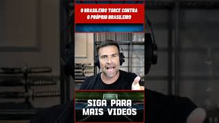 O brasileiro torce contra o próprio Brasileiro vinijr futebol viral [upl. by Yetah]