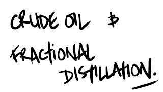 AQA Certificate in Chemistry  iGCSE  Crude Oil and Fractional Distillation [upl. by Andie]