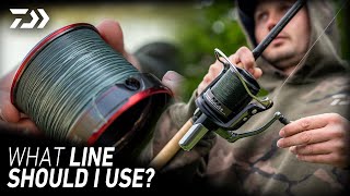 Which LINE Should I Use  Carp Fishing  Daiwa Carp [upl. by Jonell]