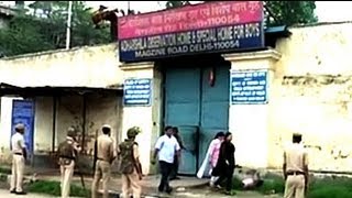 Chaos at juvenile home where teen accused of Delhi gangrape is kept [upl. by Delisle896]