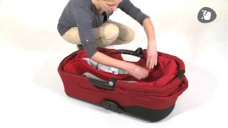 MaxiCosi  How to remove the Carrycot cover to wash it [upl. by Berty889]