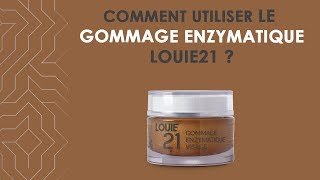 Comment utiliser le Gommage Enzymatique Visage pour Homme LOUIE21  TUTO [upl. by Oakleil]