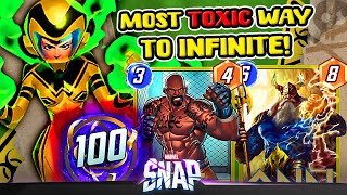 Toxic Clog is BACK Most Fun Ive Had Playing Marvel Snap Am I the Bad Guy 😶 infinite deck [upl. by Ruthann212]