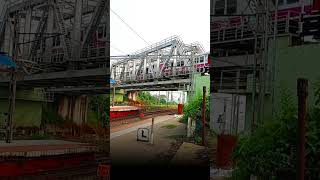 Train crossing overbridge trainshorts overbridge indianrailways [upl. by Player]