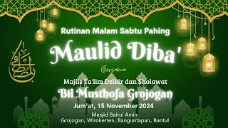 Rutinan Malam Sabtu Pahing  Majlis Dzikir Dan Sholawat Bil Musthofa Grojogan [upl. by Ettedualc]