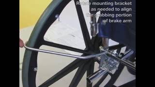 SM2 2 Wheelchair Anti Rollback Device [upl. by Ashla]