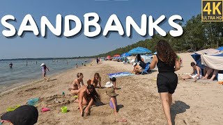 SANDBANKS OUTLET BEACH ONTARIO 4K WALKING TOUR [upl. by Prady]