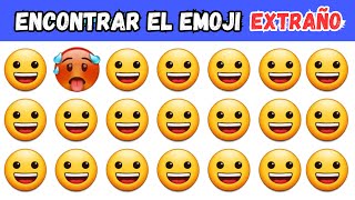 Encuentra el Emoji Único Desafía tu Visión elquizmaster adivinanza emojis [upl. by Ik]