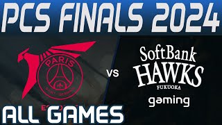 PSG vs SHG Highlights ALL GAMES  PCS Grand Final 2024  PSG Talon vs SoftBank HAWKS by Onivia [upl. by Airam]