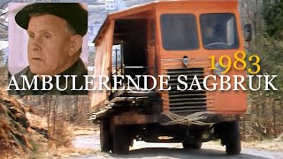 Ambulerende sagbruk  1983 Mjåneskarane i Førde [upl. by Ajdan]