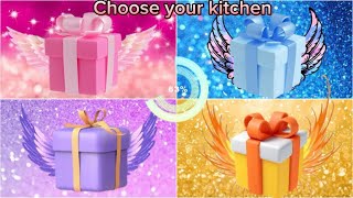 Choose your gift🎁💝✅ 4 gift box💝3 good and 1 bad gift challenge😍😃🤮🥰pickonekickone [upl. by Jadda]