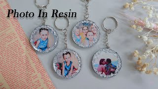 How To Create Stunning Photo in Resin Keychains Personalized Photo Resin Keychain  Photo in Resin [upl. by Fasto160]