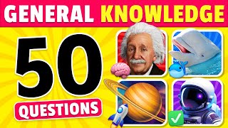 How Good is Your General Knowledge Take This 50Question Quiz To Find Out [upl. by Durante]