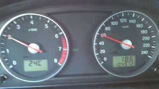 Ford Mondeo MK3 18 125KMBHP 0100 kmh acceleration [upl. by Roxane500]