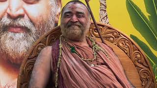 Jagadguru enjoys Śrī Vittaldas Maharajs Bhajans on His Jayanthi Mahotsava part 1 [upl. by Joselow470]