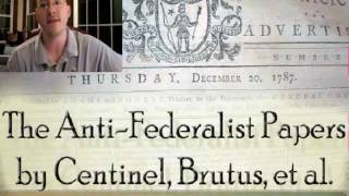 FederalistAntiFederalist Compare amp Contrast AntiFederalist Project [upl. by Itnava]