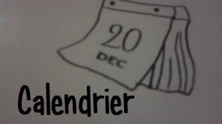 Dessiner un calendrier [upl. by Kati]