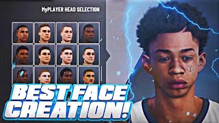 BEST DRIPPY FACESCAN IN NBA 2K24 COMP FACE CREATION [upl. by Honeyman]