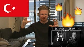 EPIC Gazapizm  Kalbim Çukurda ft Cem Adrian  TURKISH RAP REACTION [upl. by Ynneg963]