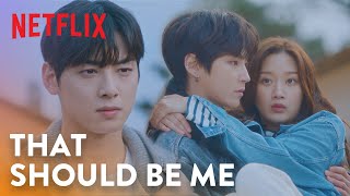 Cha Eunwoo is jealous about how close Hwang Inyoup and Mun Kayoung are  True Beauty Ep 8 ENG [upl. by Rebekah]