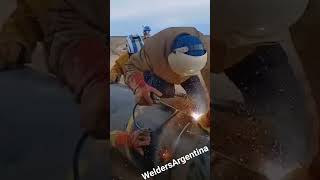 WeldersArgentina  Pipeline Welding [upl. by Nyral376]