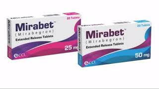 Mirabegron mirabet usesMoA dosage drug interactions in Hindiurdu [upl. by Ethbinium]