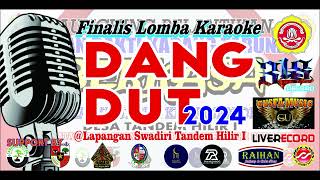 FINALIS LOMBA KARAOKE DANGDUT 2024 KARANG TARUNA TANDEM HILIR I DI LAPANGAN SWADIRI  Liverecord [upl. by Erelia]