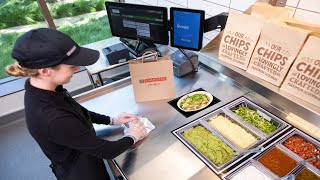 Chipotle tests automation for burrito bowls and salads [upl. by Adnyl302]