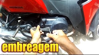 APRENDA COMO REGULAR A EMBREAGEM DA BIZ 125  BIZ 110i e BIZ 100 [upl. by Emanuele822]