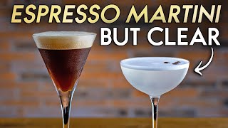 Clear Espresso Martini  New Technique [upl. by Kilroy]