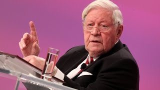 Helmut Schmidt quotDeutschland in und mit Europaquot  Parteitag 2011 [upl. by Autrey]