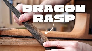 My New Favorite Wood Rasp The Dragon Rasp Review [upl. by Leynad]