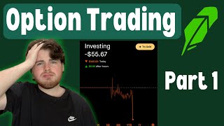 I Tried Trading Options Again on Robinhood Part 1 [upl. by Anihtyc792]