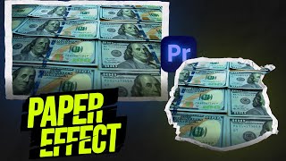 Create This Paper Effect in Premiere Pro [upl. by Nirej]