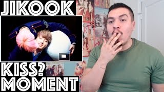 BTS JIMIN KISSED JUNGKOOK JIKOOK MOMENT REACTION [upl. by Dj935]