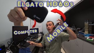 How to set up Elgato HD60s with Mobile phone input and lavalier mic to make gaming videos [upl. by Asiilanna865]