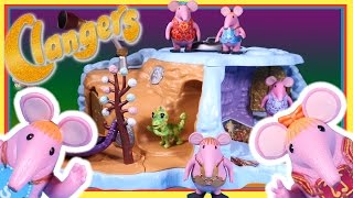 Clangers Home Planet Playset With Baby Soup Dragon and All the Clangers [upl. by Tima597]