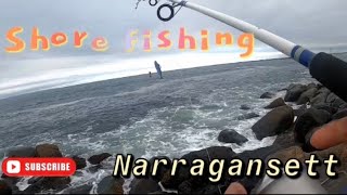 Shore fishing  Narragansett [upl. by Annadal]