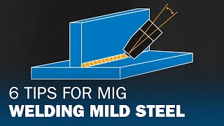 6 Tips for MIG Welding Mild Steel [upl. by Hsihsa169]