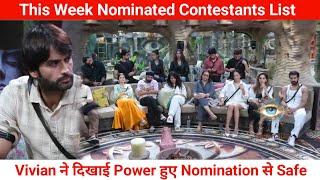 Bigg Boss 18 This Week Nomination Task Vivian Got Special Power in Nominations Housmetes Shocked [upl. by Ttirb762]