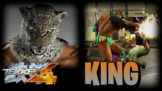 TEKKEN 4 PS2 Playthrough King Story Mode  Full Gameplay [upl. by Anaerda955]