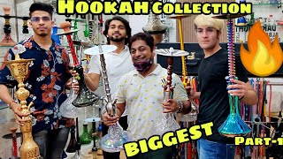 BIGGEST HOOKAH COLLECTION in INDIA FtAlshan World [upl. by March823]