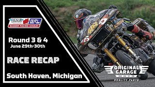 Bagger Racing League 2024 Round 3 amp 4 at Gingerman Raceway South Haven Michigan  Highlights [upl. by Aneles475]