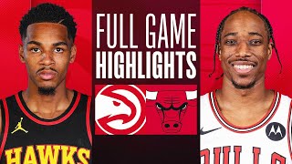 HAWKS at BULLS  FULL GAME HIGHLIGHTS  April 1 2024 [upl. by Rheingold232]