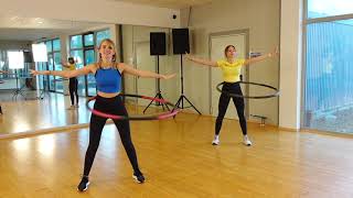 HULA HOOP  16 min Dance Basics für Anfänger [upl. by Reld]