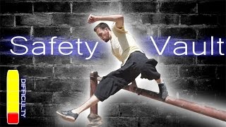 How to SAFETY VAULT  Parkour Tutorial [upl. by Linzer]